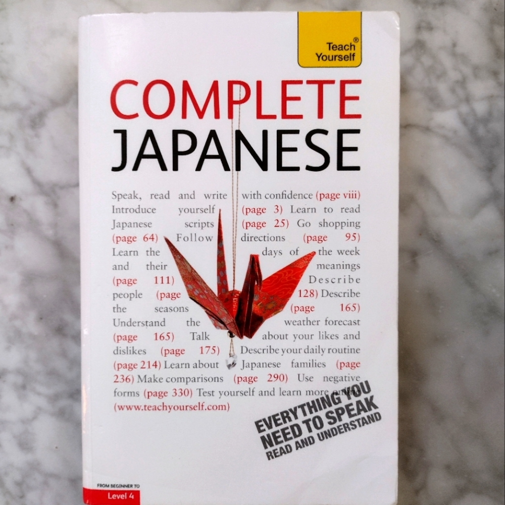Teach Yourself COMPLETE JAPANESE book & AUDIO CDs